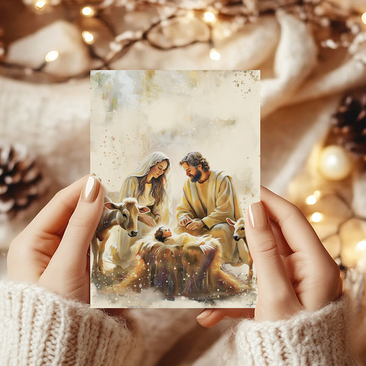 "Love Came Down" Christian Greeting Card