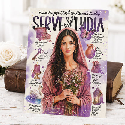 Women of The Bible | Lydia | Scripture Prompt Art Print