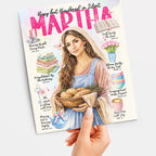 Martha • Women of The Bible • Scripture Prompt • Giclée Christian Art Print