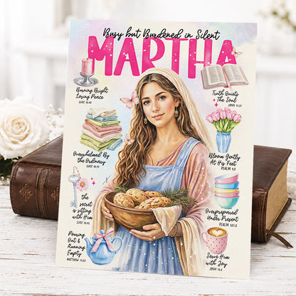 Women of The Bible | Martha | Scripture Prompt Art Print
