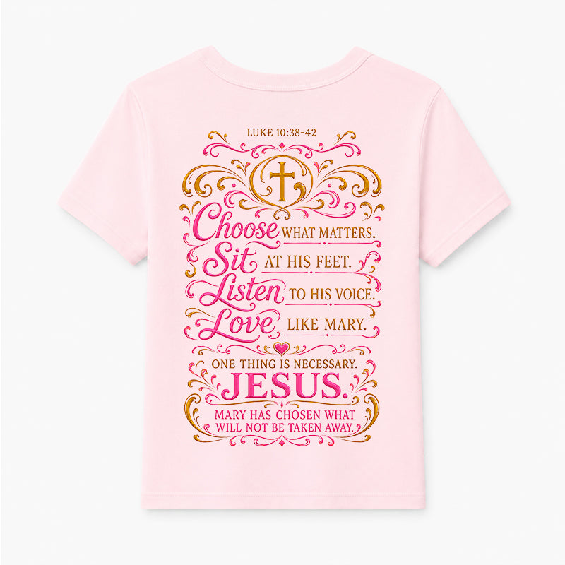 Martha or Mary | Crewneck T-shirt