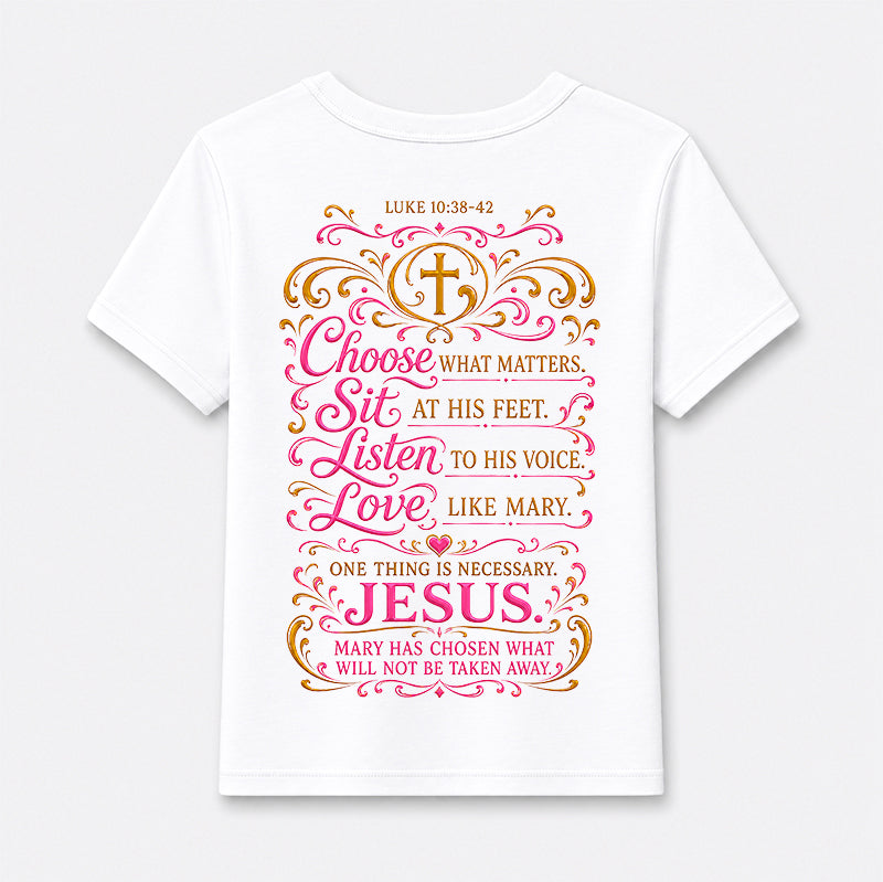 Martha or Mary | Crewneck T-shirt