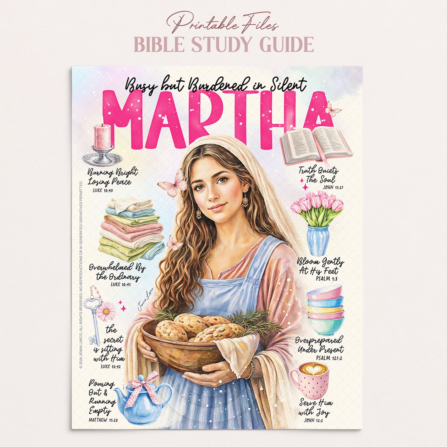 Martha • Women of the Bible • Christian Digital Bible Study Guide