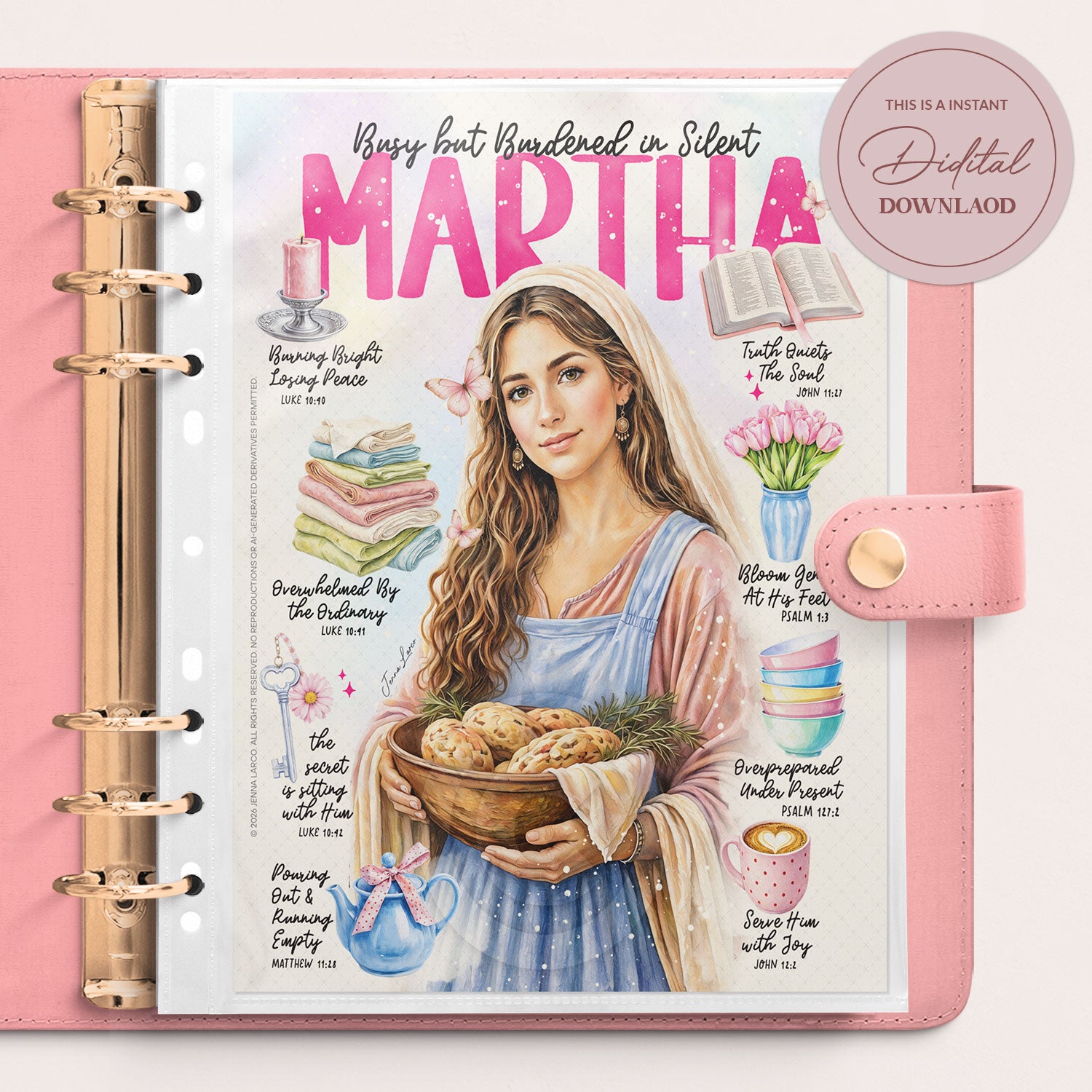 Martha • Women of the Bible • Christian Digital Bible Study Guide
