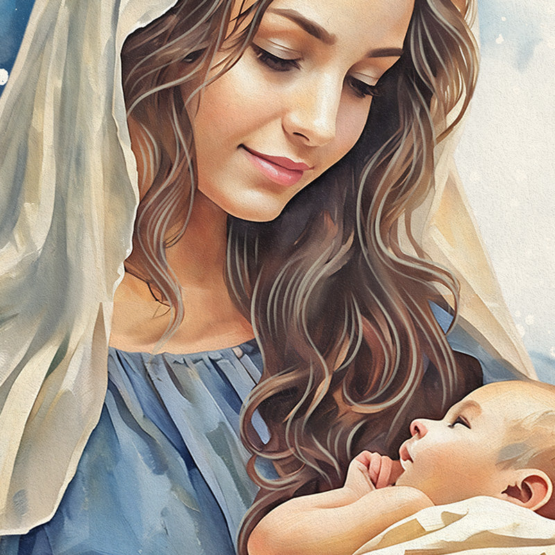 “Mary” Women of The Nativity Art Print