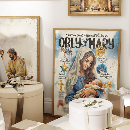 “Mary” Women of The Nativity Art Print