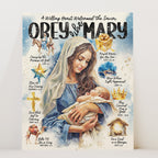 Mary • Women of The Bible • Scripture Prompt • Giclée Christmas Art Print