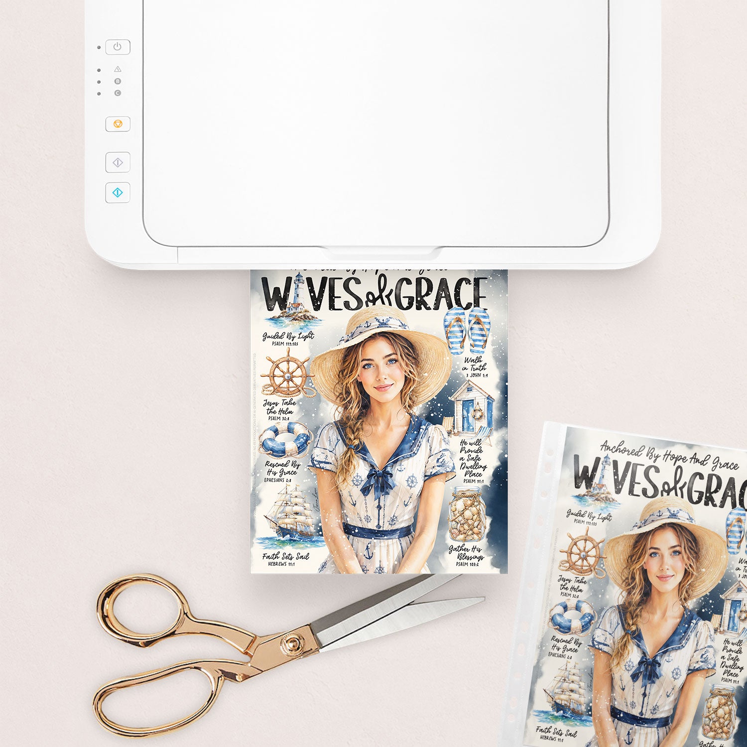 Waves of Grace • By The Sea • Christian Digital Bible Study Guide