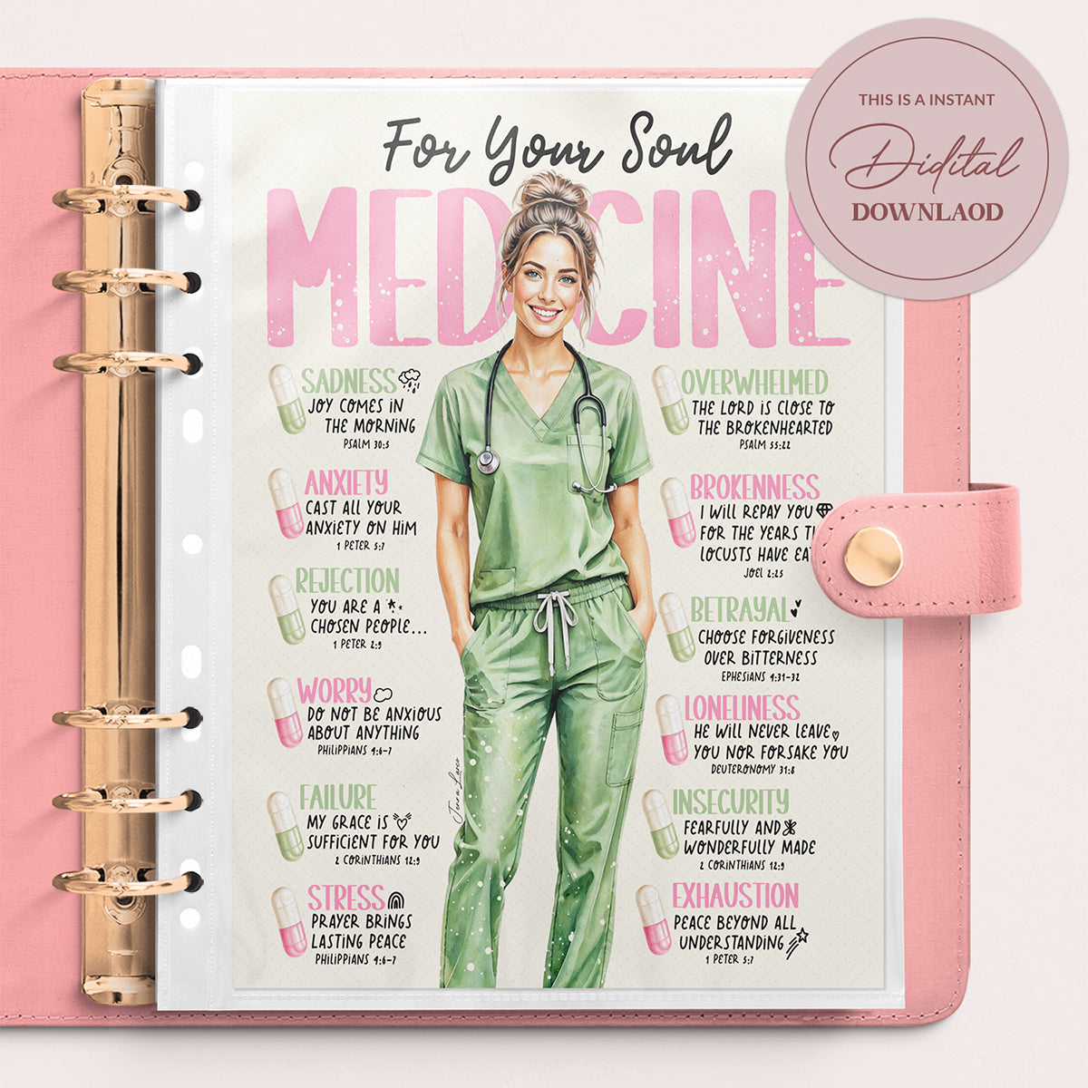 Medicine For The Soul • Christian Digital Bible Study Guide