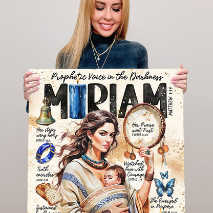 “Miriam” Women Of The Bible Art Print