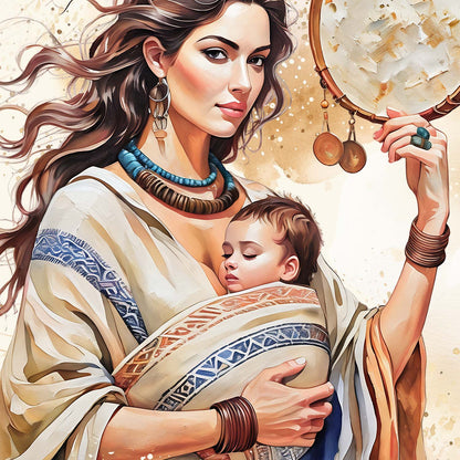 “Miriam” Women Of The Bible Art Print