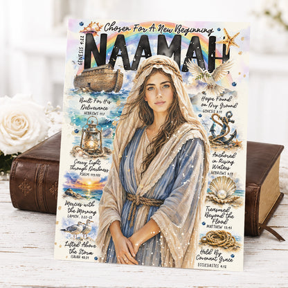 Women of The Bible | Naamah | Scripture Prompt Art Print