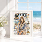 Naamah • Women of The Bible • Scripture Prompt • Giclée Christian Art Print