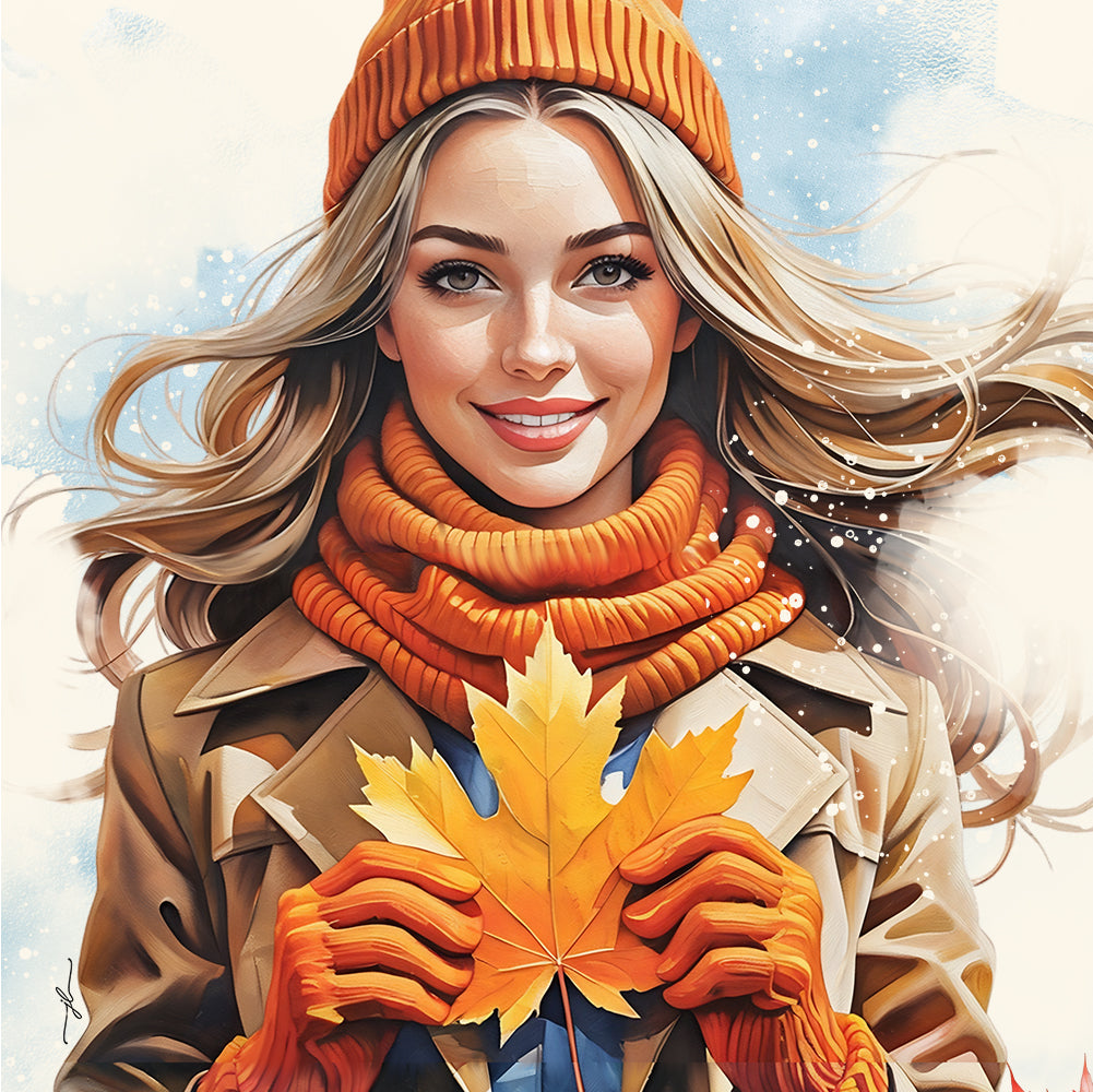 "Fall Names of God” Christian Art Print