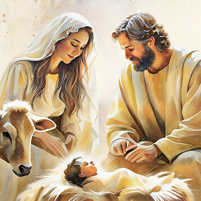 Christmas | Love Came Down | Giclée Christian Art Print