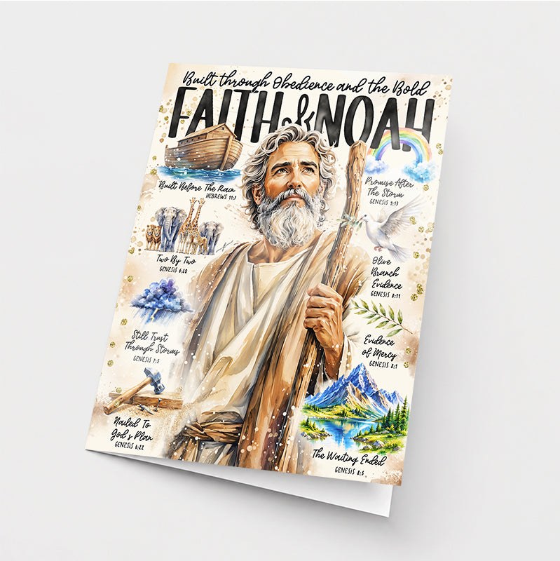 Men of The Bible | Noah | Greeting Card