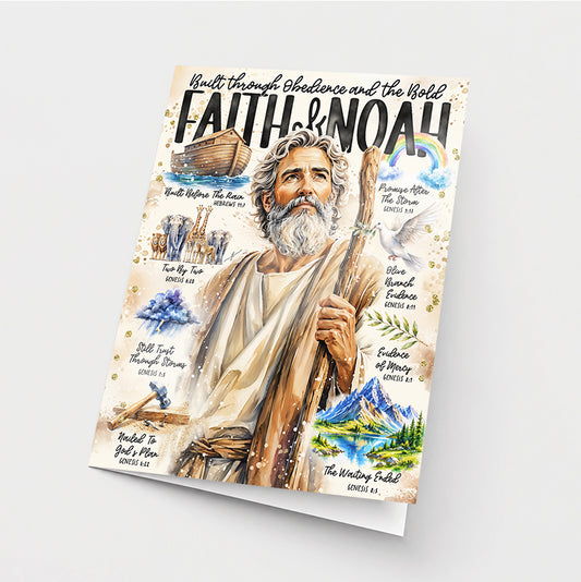 Men of The Bible | Noah | Greeting Card