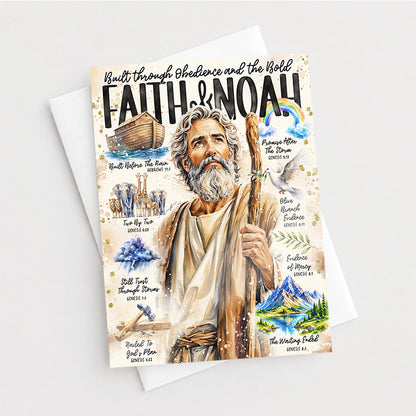 Men of The Bible | Noah | Greeting Card