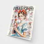 Nutcracker Fruit of the Spirit • Scripture Prompt •  Fine Art Christmas Greeting Card