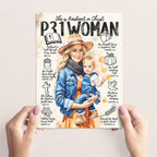 Fall P31 Woman • Christian Digital Art Print • Bible Study Guide