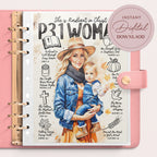 Fall P31 Woman • Christian Digital Art Print • Bible Study Guide