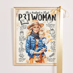Fall P31 Woman • Christian Digital Art Print • Bible Study Guide