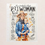 Fall P31 Woman • Christian Digital Art Print • Bible Study Guide