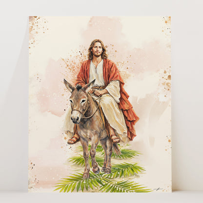 Easter | Palm Sunday | Giclée Christian Art Print
