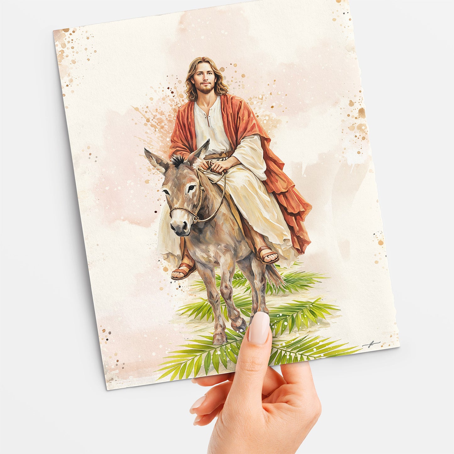 Easter | Palm Sunday | Giclée Christian Art Print