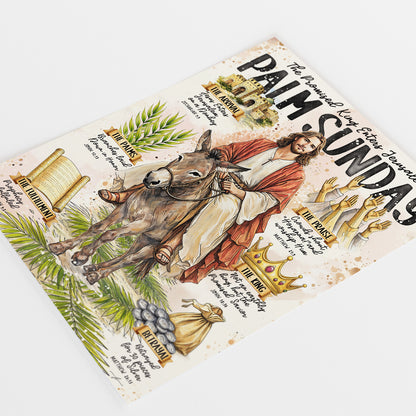 Palm Sunday | Easter | Christian Art Print