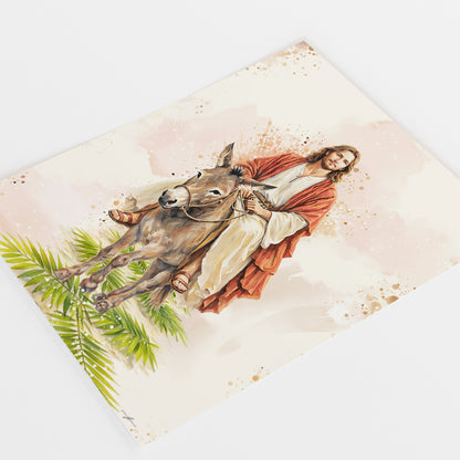 Easter | Palm Sunday | Giclée Christian Art Print