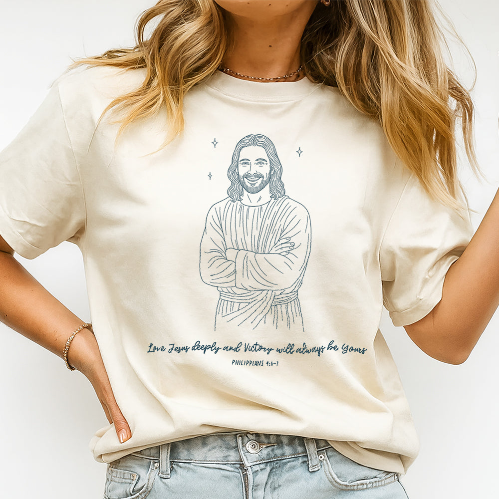 "Philippians 4:6–7" Christian T-shirt