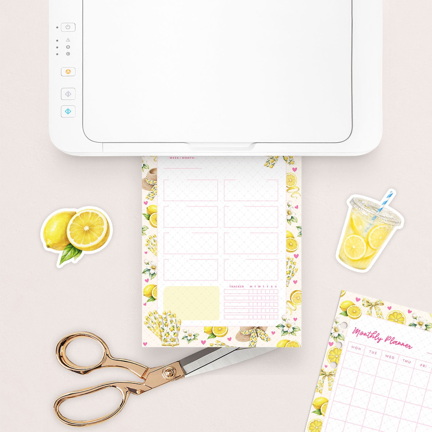 When Life Gives You Lemons | Undated Planner Set