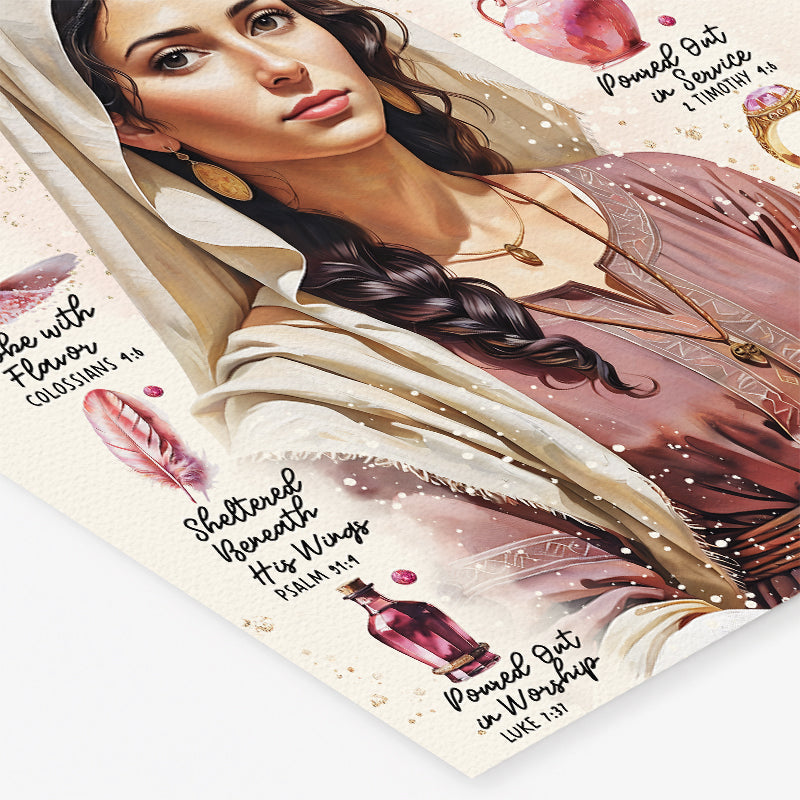 Women of The Bible | Priscilla | Scripture Prompt Art Print
