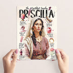 Priscilla • Women of the Bible • Christian Digital Art Print • Bible Study Guide