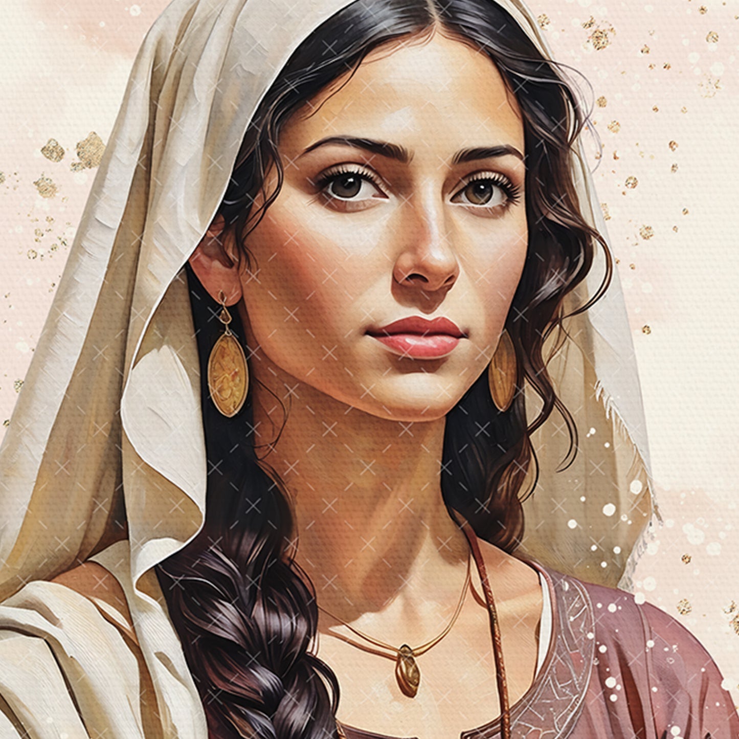 “Priscilla” Christian Canvas