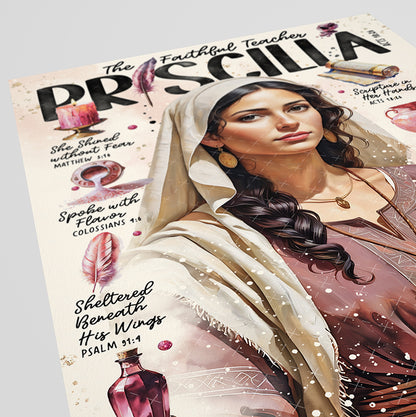 “Priscilla” Christian Greeting Card