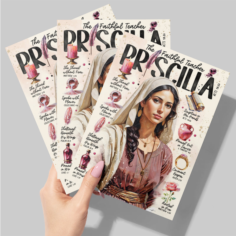 "Priscilla" Christian Fine Art Greeting Card