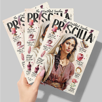 "Priscilla" Christian Fine Art Greeting Card