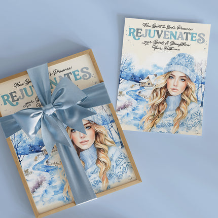 "His Presence Rejuvenates" Christian Art Print