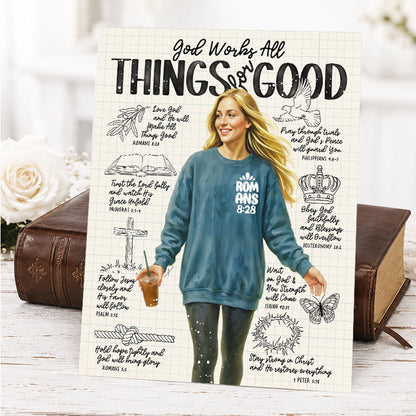 Romans 8:28 | Scripture Prompt Art Print