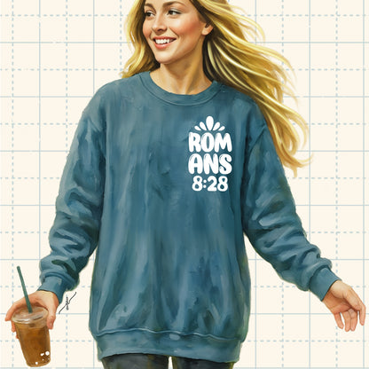 "Romans 8:28” Christian Art Print