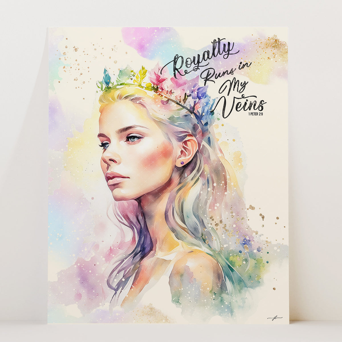 Royalty, Giclée Art Print, Christmas Framed Wall Art