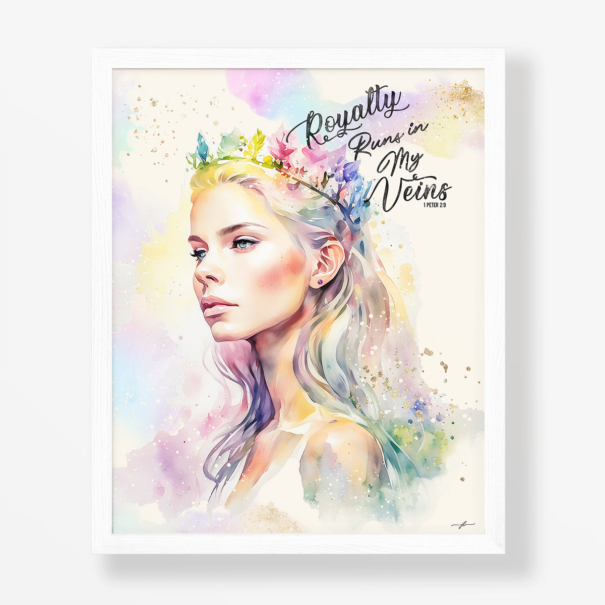 Royalty, Giclée Art Print, Christmas Framed Wall Art