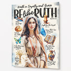 Ruth • Women of The Bible • Scripture Prompt • Giclée Christian Art Print