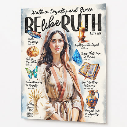 Women of The Bible | Ruth | Scripture Prompt Art Print