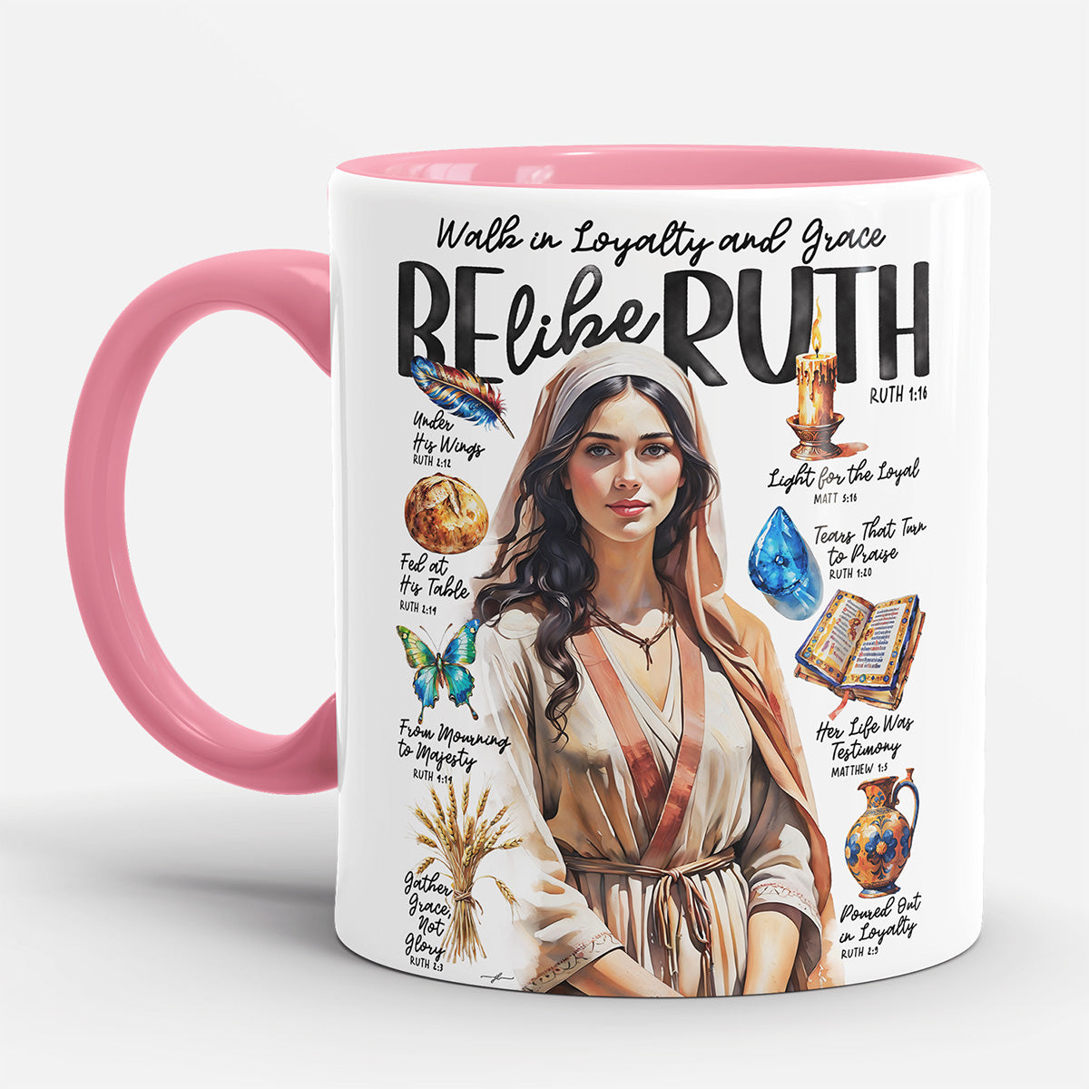 Be Like Ruth Christian Ceramic Personalized Mug