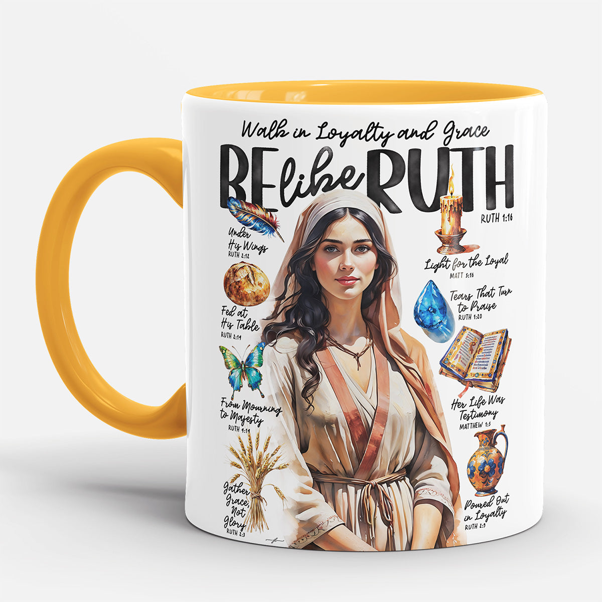 Be Like Ruth Christian Ceramic Personalized Mug