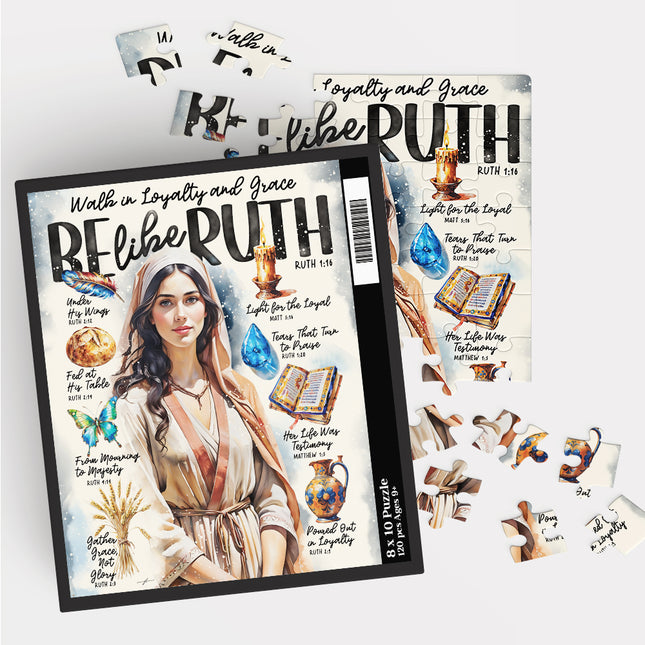 Ruth Scripture Prompt Christian Puzzle