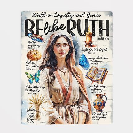 Ruth Scripture Prompt Christian Puzzle